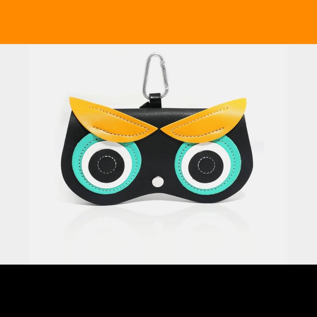 Portable Glasses Bag with Belt Clip