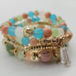 Boho Chic Beaded Bracelet Set