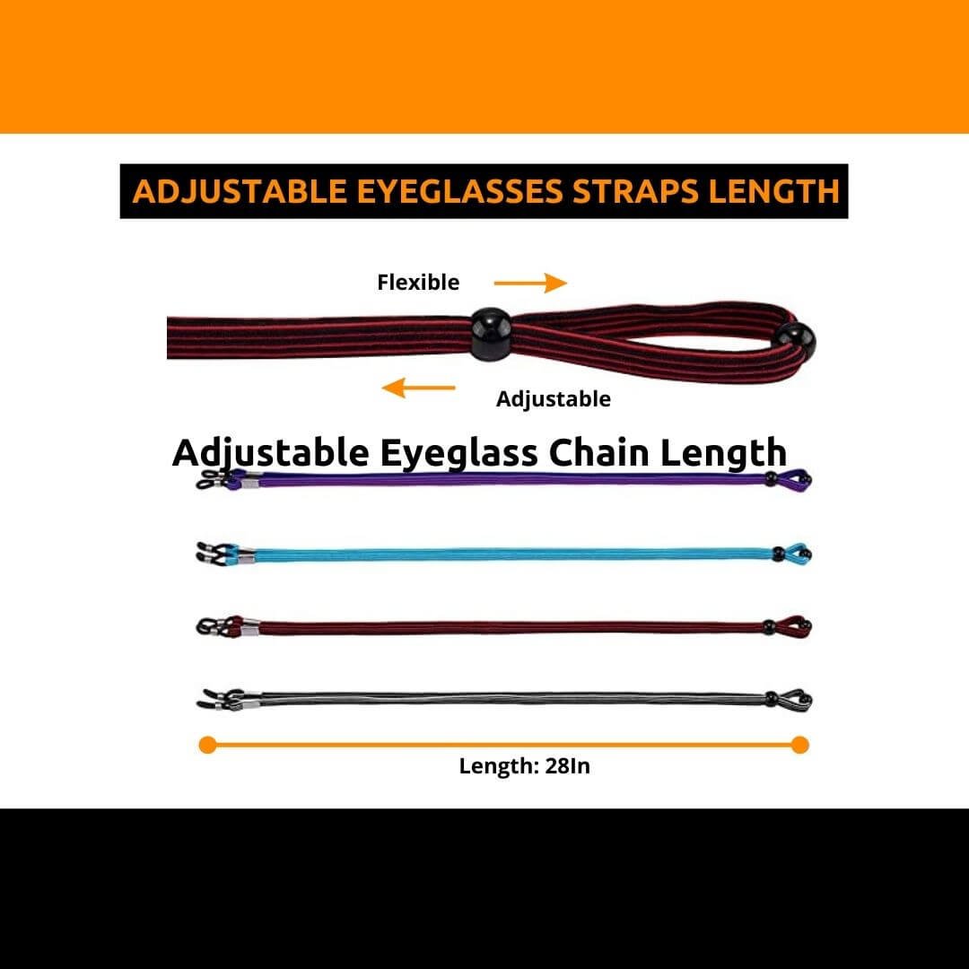 Premium Nylon Adjustable Eyewear Strap - Image 3