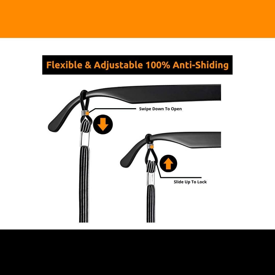 Premium Nylon Adjustable Eyewear Strap - Image 2