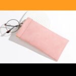 Snap-Close Glasses Pouch – Pink