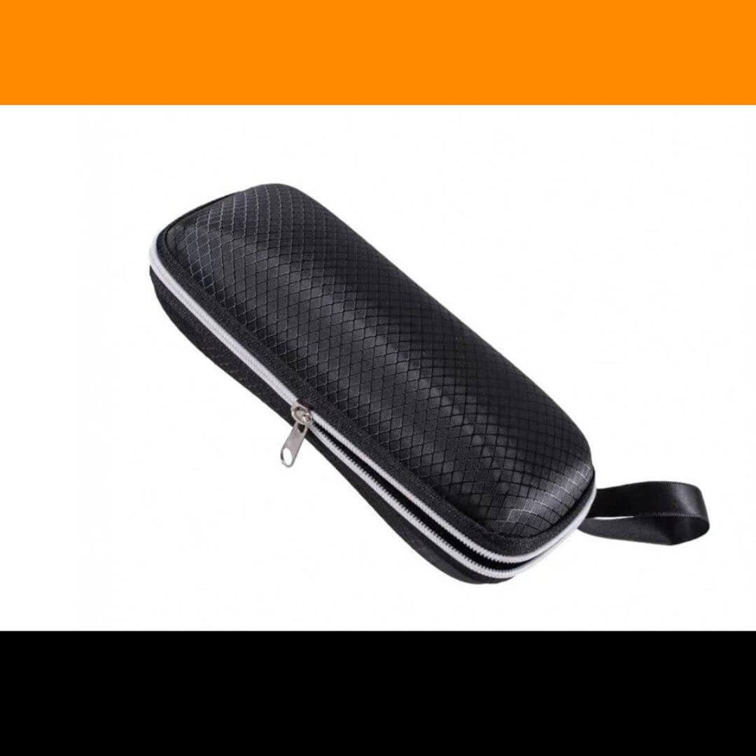 Zip Diamond Textured Glasses Case