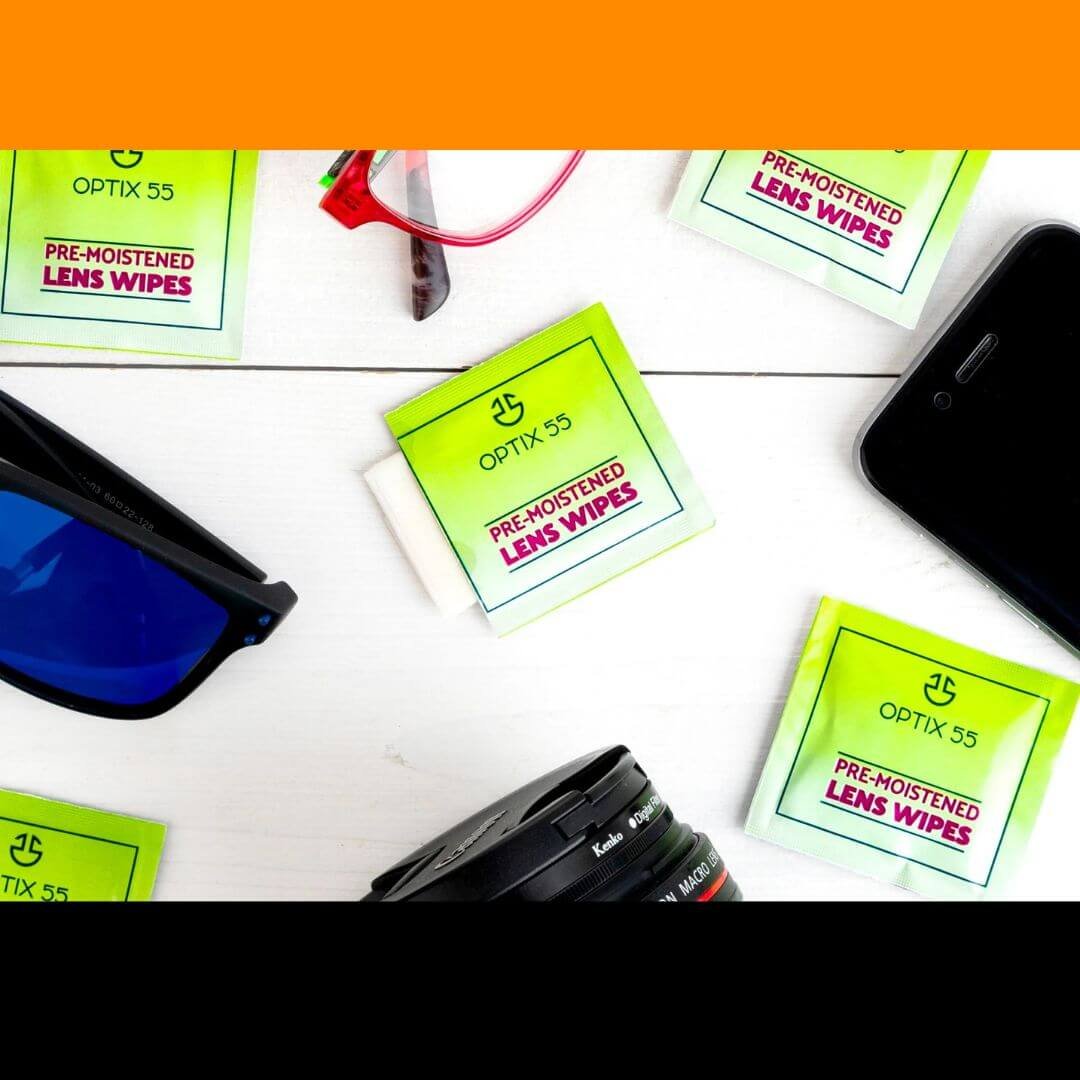 Pre-Moistened Eyewear Lens Wipe - Image 2