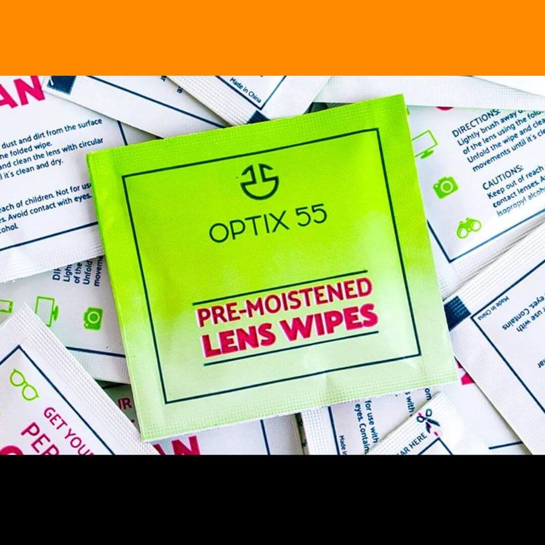 Pre-Moistened Eyewear Lens Wipe