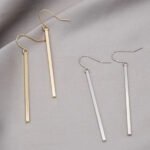 Geo Chic Drop Earrings - 2 Pair