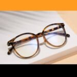 Medium Round Non-Prescription Blue Blockers